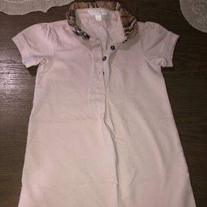 ❌SOLD❌ Burberry Authentic Girls Dress Kids 6Y